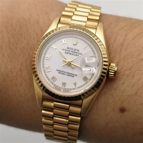 rolex d'oro datejust